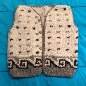Wool vest